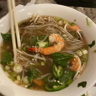 Shrimp pho