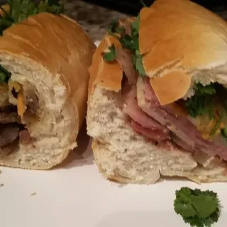 Vietnamese Style Ham Combo Sandwich