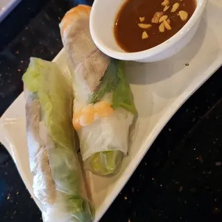 Shrimp and Pork Spring Rolls