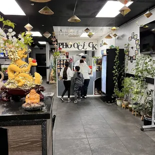 Inside