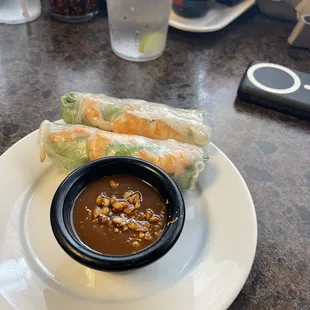 Shrimp A1. Spring Rolls