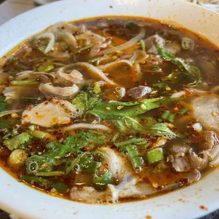 Bun Bo Hue 4/5.  Best in the area!