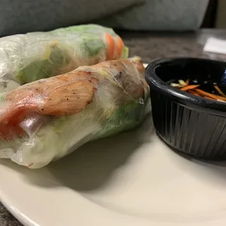 A5. Spring Rolls with Charbroiled Chicken