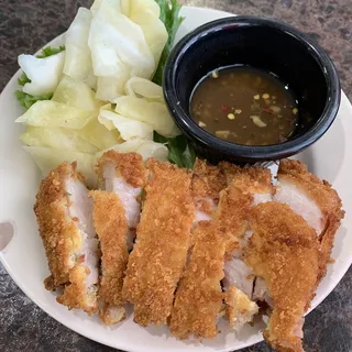 A12 fried pork belly