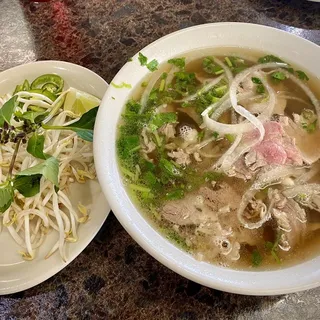 P5. Eye of Round Steak, Well-done Flank and Soft Tendon