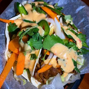 T2. Lemongrass Pork Tacos