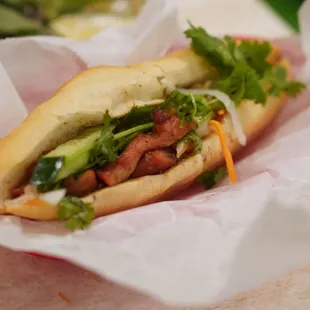 Bahn mi Bbq chicken sandwich (yummy) *10/28/23