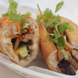 Vietnamese bbq chicken sandwich *9/16/23