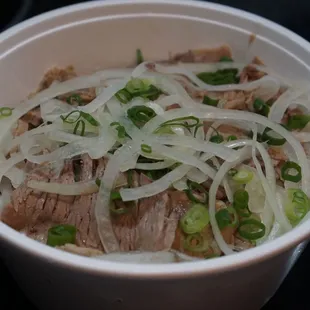 Takeout pho super bowl brisket and beef balls *7/15/2021