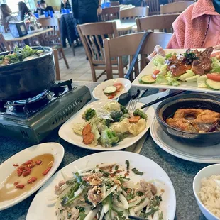 Family meal for 4