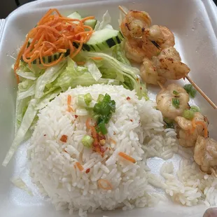 Shrimp rice