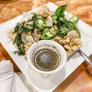Pepper Salted Squid Mực Rang Muối