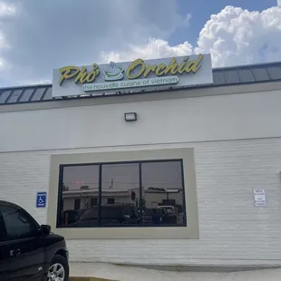 Outside of Pho Orchid
