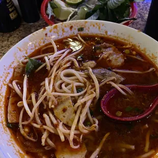 Hot Beef Noodle Soup