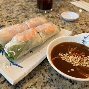 Shrimp Salad Rolls