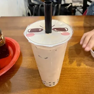 Signature boba milk tea