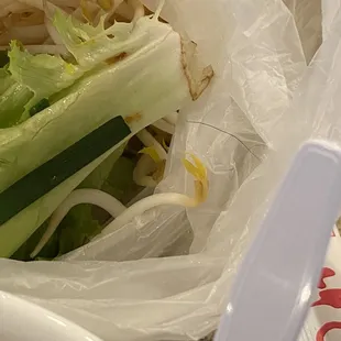 I'm disappointed... there was hair in my noodle soup i had to remove... was really looking forward to my noodle soup...