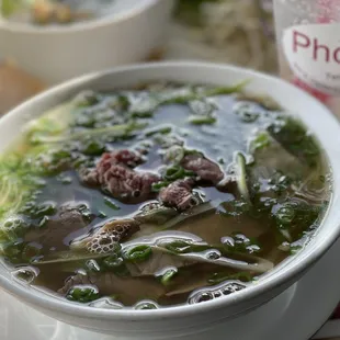 Combination beef pho