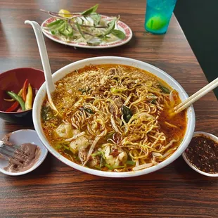 14D duck with wonton and egg noodles