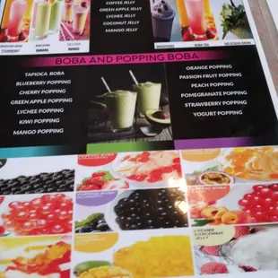 menu, pizza