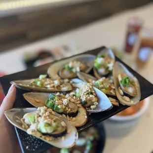 shellfish, oysters and mussels, oysters, food, mussels