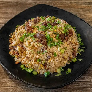 Beef fried rice - cơm chiên Bò
