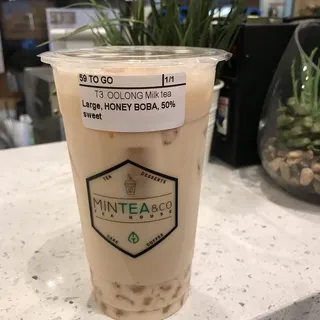 T3. High Mountain Oolong Milk Tea