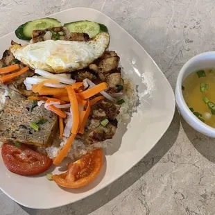 46. Com Ga Nuong Xa/Grilled Lemongrass Chicken