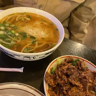 Spicy beef pho (medium)