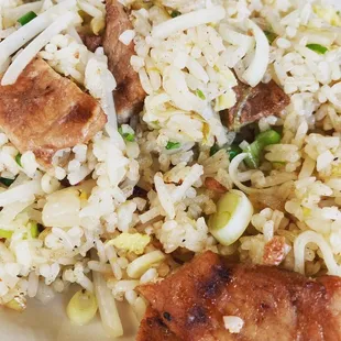 F1 Fried Rice - Grilled Pork