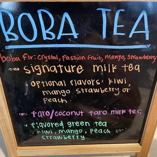 Boba tea info