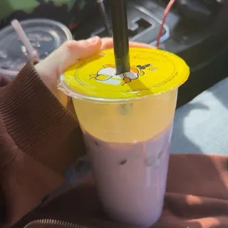 Taro or Matcha Milk Tea