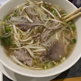 20. Pho with Rare Steak