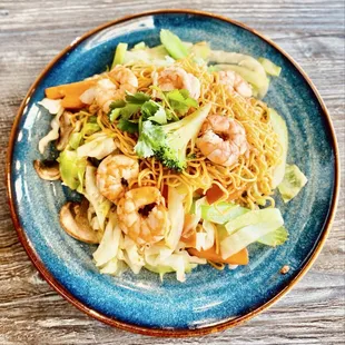 Shrimp Stir-fried noodles