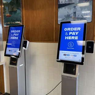 Ordering kiosk