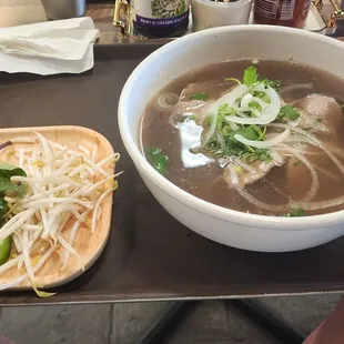 Pho plus rare beef Pho