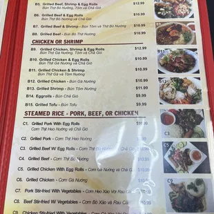 menu, sushi and sashimi