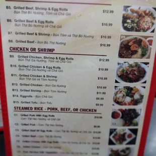 menu, sushi and sashimi