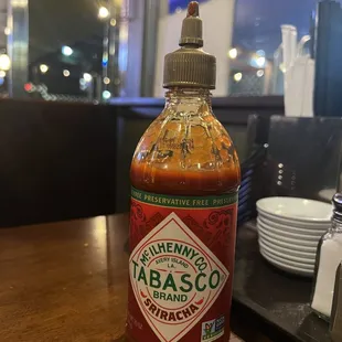 Sriracha by Tabasco :)