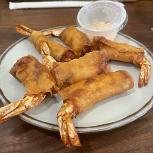 Fried shrimp rolls