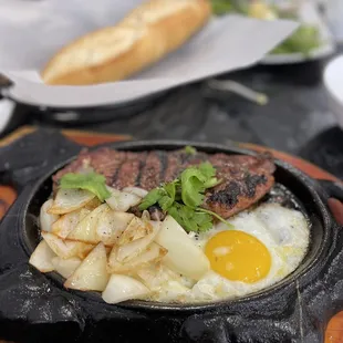 Good food but missing pate.