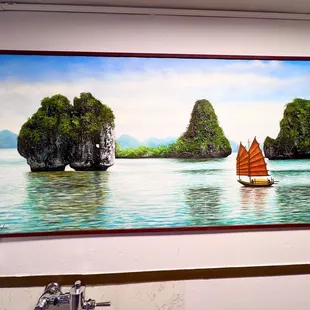 Artwork in the Men's Room!