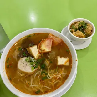 Crab Meat Noodle Soup