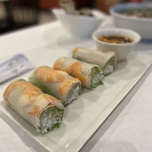 No. 1 Spring Rolls (pork and shrimp) - $8.50