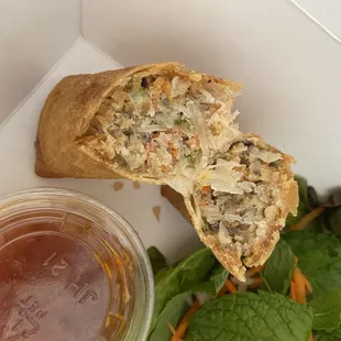 Super crispy egg rolls!