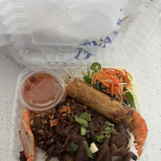Grilled Shrimp and Pork with Vermicelli