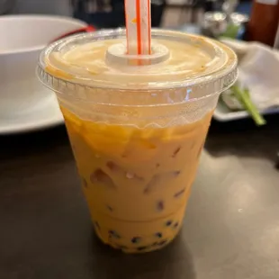 Thai boba tea - I liked that you get the option for your sweetness. Got 25% sweetness and it was perfect.