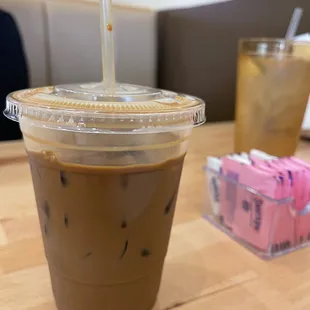 Iced Espresso with condensed milk