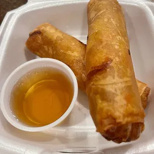 V1. Vegetarian Egg Rolls