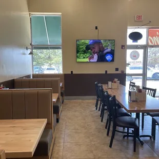 Inside seating